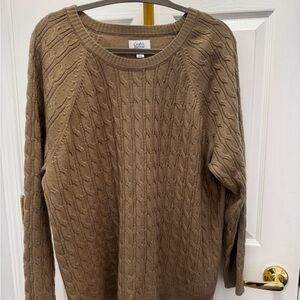 Croft & Barrow Brown Knit Pullover